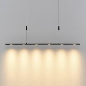 Lucande Stakato LED-pendellampe 6 lk, 120 cm lang