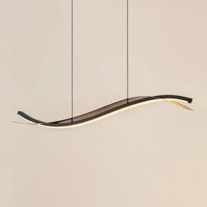 Hængelampe Alevia Lucande, dæmpbar, Messing/guld, Stue/spisestue, Metal, Design Hængelampe Alevia Lucande, dæmpbar, Messing/guld, Stue/spisestue, Metal, Design