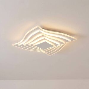 LED loftslampe Rebeka Lindby, dæmpbar, Hvid/opal, Stue/spisestue, Metal, Moderne LED loftslampe Rebeka Lindby, dæmpbar, Hvid/opal, Stue/spisestue, Metal, Moderne