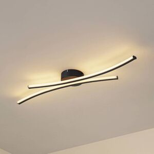 LED loftslampe Ravion Lindby, Sort, Stue/spisestue, Aluminium, Moderne LED loftslampe Ravion Lindby, Sort, Stue/spisestue, Aluminium, Moderne