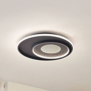 LED loftslampe Inessa Lindby, dæmpbar, Sort, Stue/spisestue, Metal, Moderne LED loftslampe Inessa Lindby, dæmpbar, Sort, Stue/spisestue, Metal, Moderne