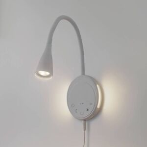 LED væglampe Zayna Lindby, dæmpbar, Hvid/opal, Stue/spisestue, Aluminium, Moderne LED væglampe Zayna Lindby, dæmpbar, Hvid/opal, Stue/spisestue, Aluminium, Moderne