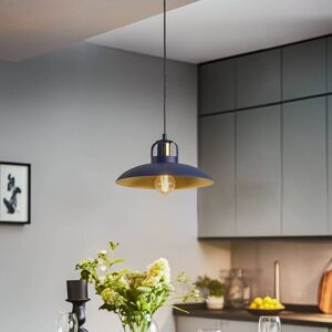 Hængelampe Felix Eko-Light, dæmpbar, Blå, Stue/spisestue, Metal, Industrielt design Hængelampe Felix Eko-Light, dæmpbar, Blå, Stue/spisestue, Metal, Industrielt design