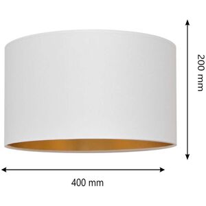 Helam Alba Loftlampe - Ø 40 cm, E27, Hvid/Guld Helam Alba Loftlampe - Ø 40 cm, E27, Hvid/Guld