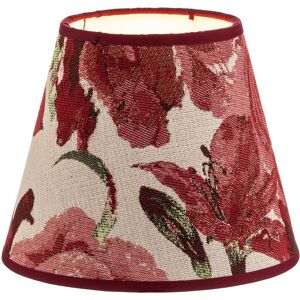 Duolla - Sofia - Rød - Blomstermønster - Lamp Duolla - Sofia - Rød - Blomstermønster - Lamp