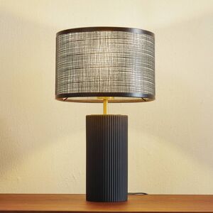 Lindby Sorscha Sort Glass Bordlampe - Bordlampe Lindby Sorscha Sort Glass Bordlampe - Bordlampe