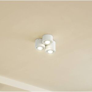 Loftslampe Jyla Lindby, dæmpbar, Hvid/opal, Stue/spisestue, Metal, Moderne Loftslampe Jyla Lindby, dæmpbar, Hvid/opal, Stue/spisestue, Metal, Moderne