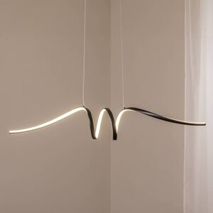 Hængelampe Loop Milagro Lighting, Sort, Stue/spisestue, Metal, Moderne Hængelampe Loop Milagro Lighting, Sort, Stue/spisestue, Metal, Moderne