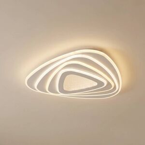 LED loftslampe Rebeka Lindby, dæmpbar, Hvid/opal, Stue/spisestue, Metal, Moderne LED loftslampe Rebeka Lindby, dæmpbar, Hvid/opal, Stue/spisestue, Metal, Moderne