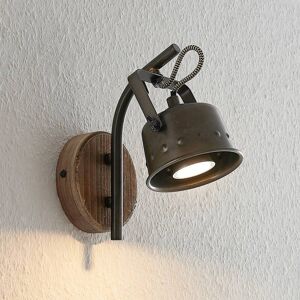Væglampe Rubinjo Lindby, dæmpbar, Sort, Stue/spisestue, Metal, Vintage Væglampe Rubinjo Lindby, dæmpbar, Sort, Stue/spisestue, Metal, Vintage