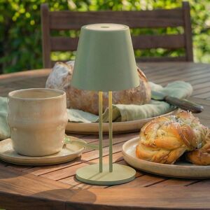 Lindby LED genopladelig bordlampe Janea TWIN, grøn, metal Lindby, dæmpbar, Grøn, Metal, Moderne Lindby LED genopladelig bordlampe Janea TWIN, grøn, metal Lindby, dæmpbar, Grøn, Metal, Moderne