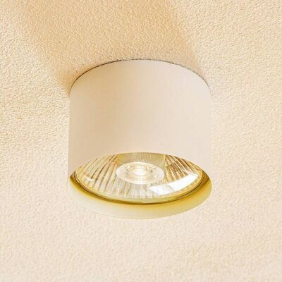Loftspot Chloe, hvid, Ø 11,5 cm, stål, fast Chloe Argon, dæmpbar, Hvid/opal, Stue/spisestue, Metal, Moderne Loftspot Chloe, hvid, Ø 11,5 cm, stål, fast Chloe Argon, dæmpbar, Hvid/opal, Stue/spisestue, Metal, Moderne