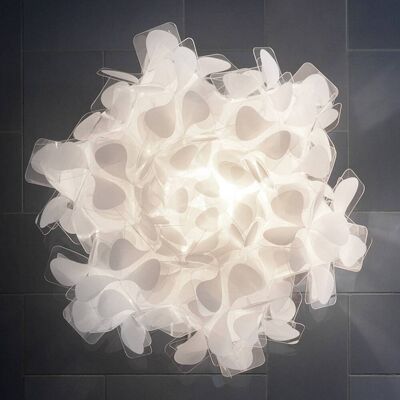 Slamp Designer væglampe Clizia Mama Non Mama, dæmpbar, Hvid/opal, Stue/spisestue, Plast, Design, Slamp Designer væglampe Clizia Mama Non Mama, dæmpbar, Hvid/opal, Stue/spisestue, Plast, Design,