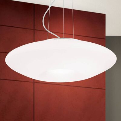 Orion Glas hængelampe Blanc, dæmpbar, Hvid/opal, Stue/spisestue, Glas, Moderne Orion Glas hængelampe Blanc, dæmpbar, Hvid/opal, Stue/spisestue, Glas, Moderne