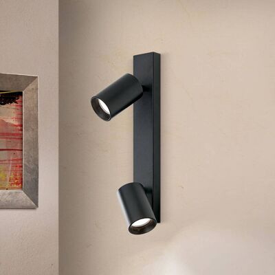 Orion Sean spot, 2 lyskilder, sort Sean, dæmpbar, Sort, Stue/spisestue, Aluminium, Moderne Orion Sean spot, 2 lyskilder, sort Sean, dæmpbar, Sort, Stue/spisestue, Aluminium, Moderne