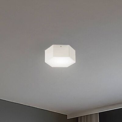 LED loftslampe Libre Argon, Hvid/opal, Stue/spisestue, Metal LED loftslampe Libre Argon, Hvid/opal, Stue/spisestue, Metal