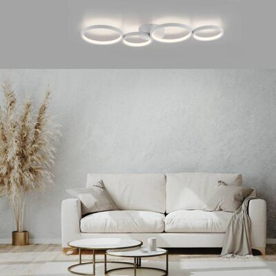 PAUL NEUHAUS KIRINGE LED Loftlampe - Dæmpbar, 3000K, 3700lm PAUL NEUHAUS KIRINGE LED Loftlampe - Dæmpbar, 3000K, 3700lm