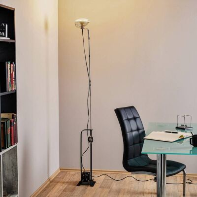 FLOS Designer gulvlampe Toio Limited Edition, dæmpbar, Sort, Stue/spisestue, Metal, Design FLOS Designer gulvlampe Toio Limited Edition, dæmpbar, Sort, Stue/spisestue, Metal, Design