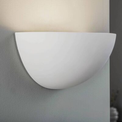 Lindby Hvid Halvrund Væglampe - Klassisk Indirekte Belysning Lindby Hvid Halvrund Væglampe - Klassisk Indirekte Belysning