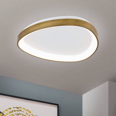 Orion LED loftslampe Charlie, Bronze/messing, Stue/spisestue, Plast, Moderne Orion LED loftslampe Charlie, Bronze/messing, Stue/spisestue, Plast, Moderne