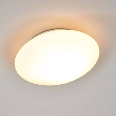 Orion Loftslampe Alba, dæmpbar, Hvid/opal, Stue/spisestue, Glas, Moderne Orion Loftslampe Alba, dæmpbar, Hvid/opal, Stue/spisestue, Glas, Moderne