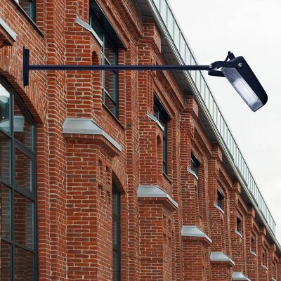 Searchlight Udendørs væglampe Pub, Sort, Aluminium, Moderne Searchlight Udendørs væglampe Pub, Sort, Aluminium, Moderne