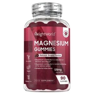 Magnesium Gummies 90 stk, 125mg