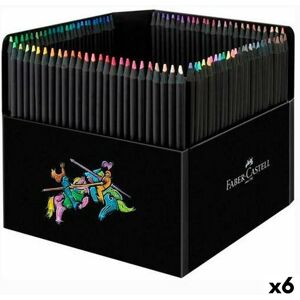 Farveblyanter Faber-Castell Black Edition Multifarvet (6 enheder)