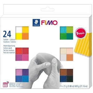 STAEDTLER F FIMO Lera Soft Colour 24-p Basfärger Staedtler