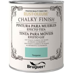 Paint Bruguer Chalky Finish Turquoise 750 ml