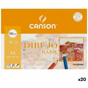 Drawing Pad Canson Basik 10 Sheets (20 Units)