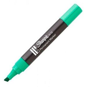 Permanent marker Sharpie W10 Green 12 Pieces