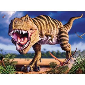 Tbutik Fuld 5D DIY Diamantmaleri Korssting T.Rex Dinosaur Broderi Mosaik Rhinestone Home Decor