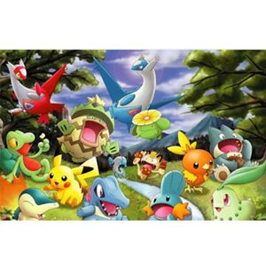 Tbutik Fuld 5D DIY diamantmaleri Cross Stitch Pokemon Mosaic Broderi Rhinestone Home Decor