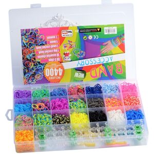 Mobil o Teknik Loom Bands Kit - 4400 stk og tilbehør.