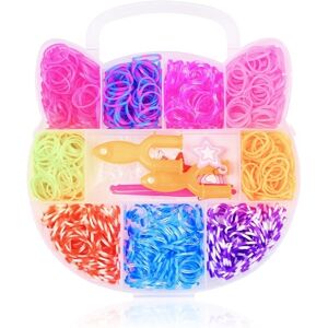 Mobil o Teknik Loom Bands Kit - 600 stk i forskellige farver og flere tilbehør