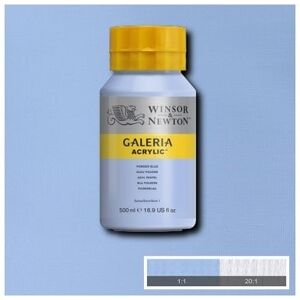 WINSOR Galeria Acrylic 500Ml Powder Blue 446