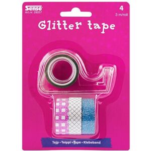 Sense Glitter Tape 4-pak