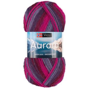 Aurora Garn Ullmix 150 g Tulip 670 Viking Garn