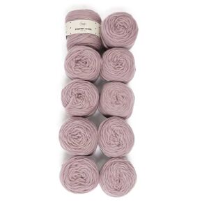 10-pack Felting Wool 100 g Dusty Pink A008 Adlibris