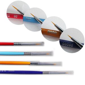 High Discount U-Star UA90026 4Pcs Model Special Point Brush Modeller Hobby Maleri Tilbehør Hook Line Pen