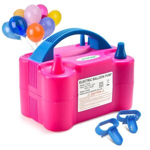 BayOne Electric Balloon Pump Air Pump Balloons 2 dyser