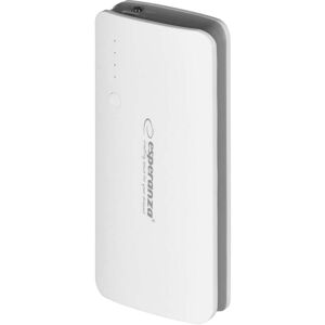 PowerBank Esperanza Radium EMP106WE (8000mAh; microUSB, USB 2.0; hvid)