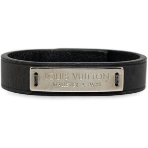 Pre-owned Louis Vuitton Press It Bracelet Black