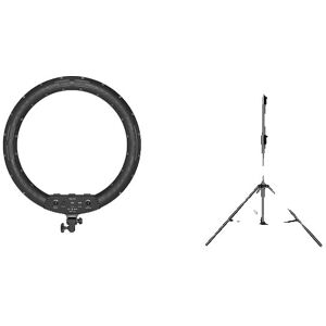 SupplySwap LED Ring Light, 50W Strøm, Bi-farve Lys Mulighed, 21 tommer Kit 6