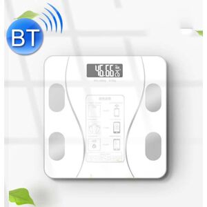 Shoppo Marte Smart Bluetooth Weight Scale Home Body Fat Measurement Health Scale Battery Model(Curve White)