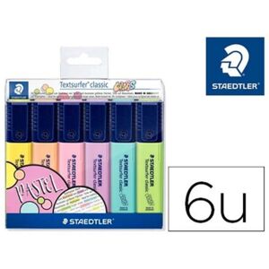 Fluorescerande markörsuppsättning Staedtler 364 C