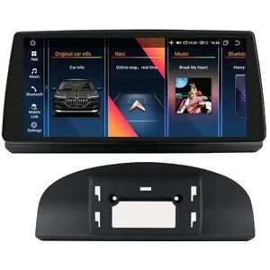 SupplySwap Carplay Android Autoradio, 4G-forbindelse, multimedie videospiller, E60 09-10 4G 32G CIC