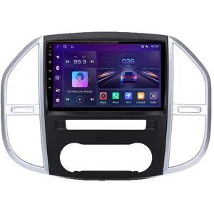 SupplySwap Carplay Android Auto Radio, Ai Stemmekontrol, Multimedie GPS, V1 Pro C (2GB 64GB)