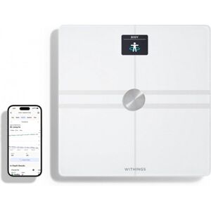 Withings Body Comp White - kropsammensætningsvægt med wifi-forbindelse.